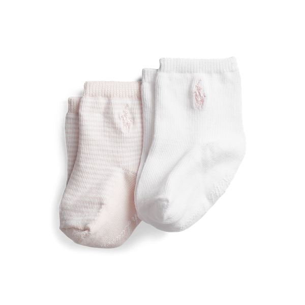 Crew Sock 2-Pack Baby Girl em 1