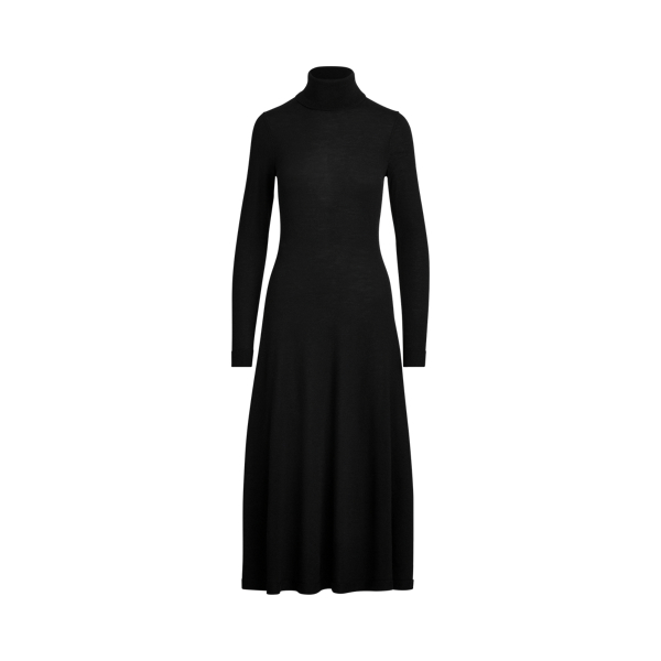 Wool Turtleneck Dress Lauren 1