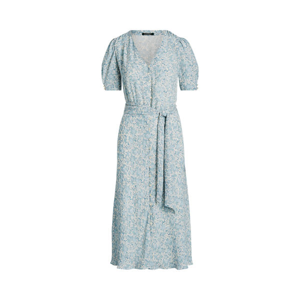 Vestido de georgette con estampado floral Lauren en 1
