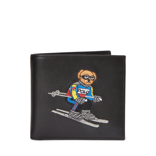 Ski Bear Leather Billfold Polo Ralph Lauren 1