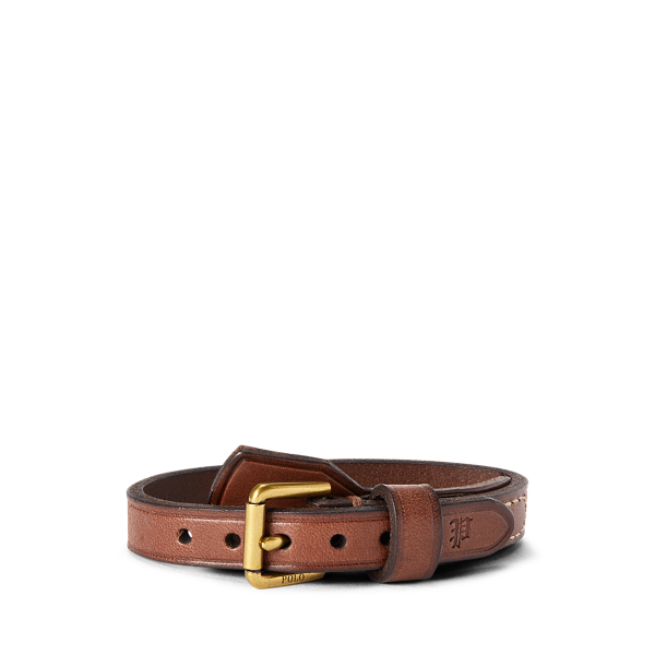 Luggage-Flap Leather Bracelet Polo Ralph Lauren em 1