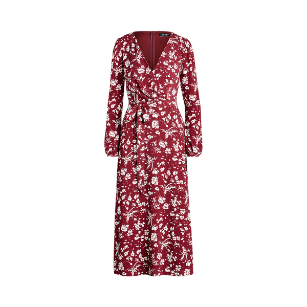 Robe manches longues &agrave; fleurs Lauren en 1