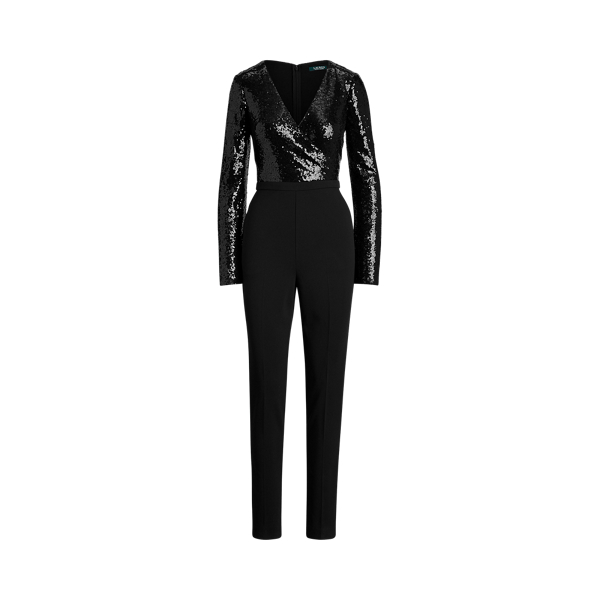 Sequined-Top Jumpsuit Lauren 1