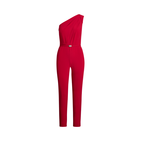 Ralph lauren red jumpsuit hotsell