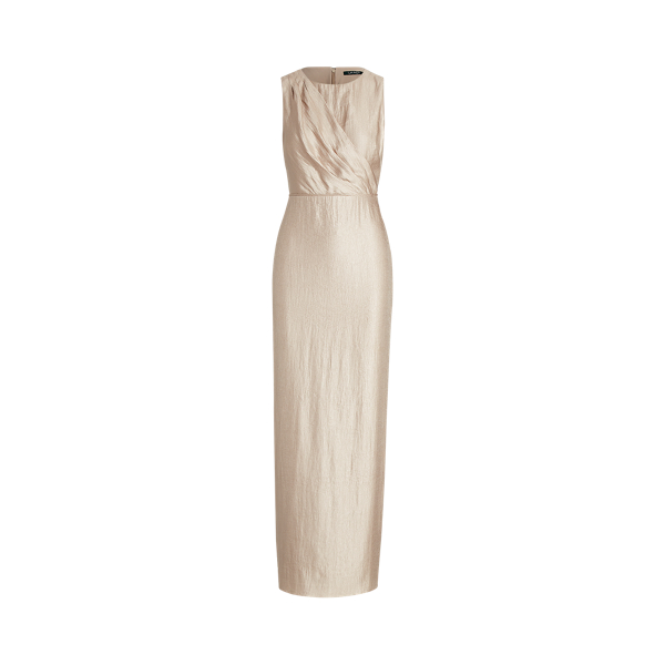 Pleated Sleeveless Dress Lauren em 1