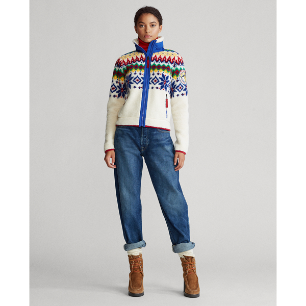 Multi Fleece Full-Zip Jacket Polo Ralph Lauren 3