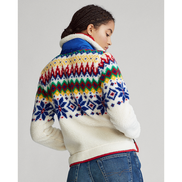 Multi Fleece Full-Zip Jacket Polo Ralph Lauren 5