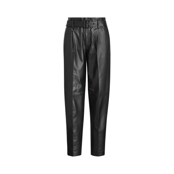 Lambskin Paperbag Trouser