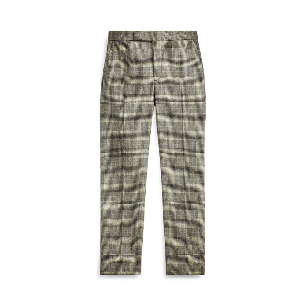 Glen Plaid Wool-Blend Pant Polo Ralph Lauren em 1