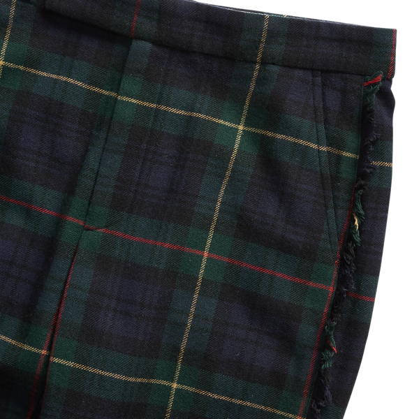 Hose aus Wollmischung mit Fransen Polo Ralph Lauren in Gordon-Tartan 8