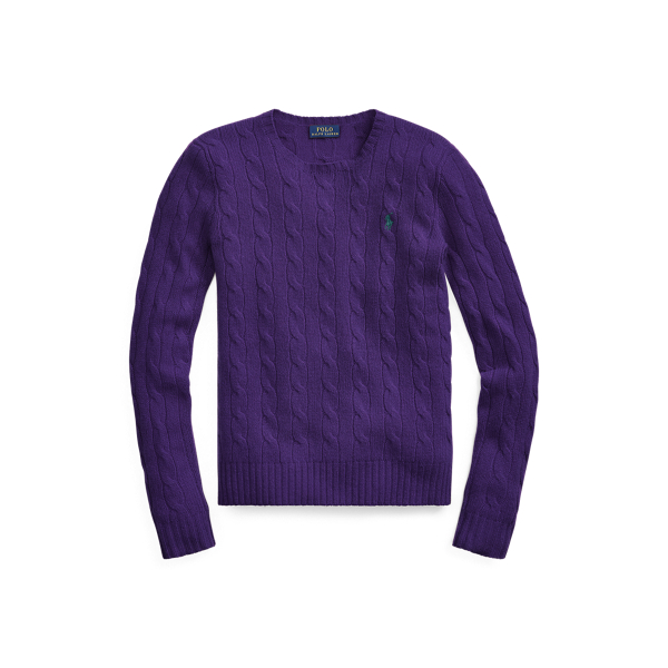 Cable Wool Crewneck Jumper Polo Ralph Lauren 1