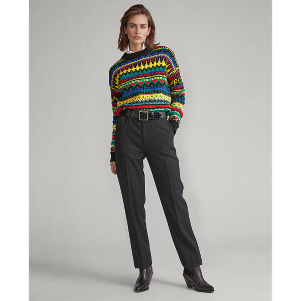 Fair Isle Wool-Blend Sweater Polo Ralph Lauren in Multi 3