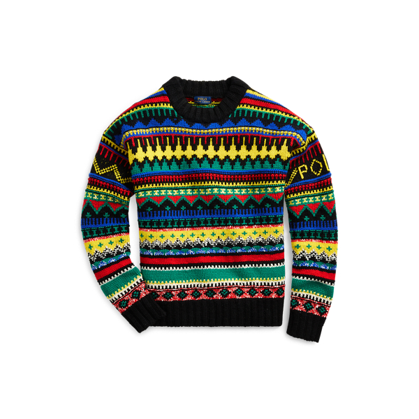 Fair Isle Wool-Blend Sweater
