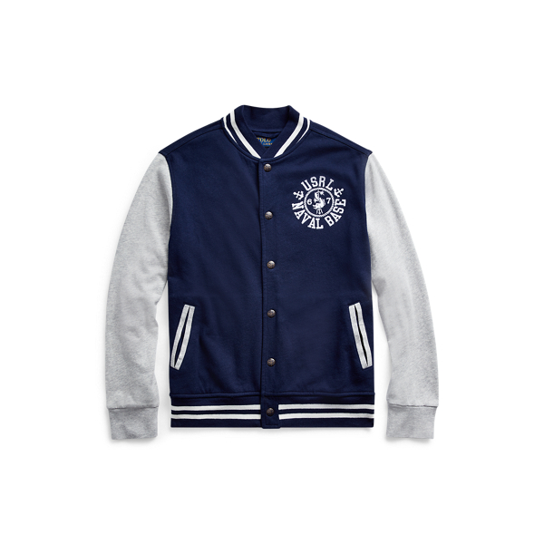 Spa Terry Baseball Jacket Boys 6-14 Years 1