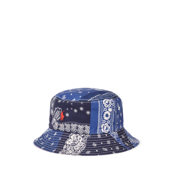 Cappellino bob in cotone double-face Boys 6-14 Years in 1