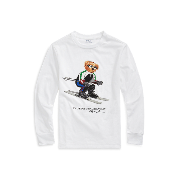 Ski Bear Cotton Jersey Tee Boys 6-14 Years 1