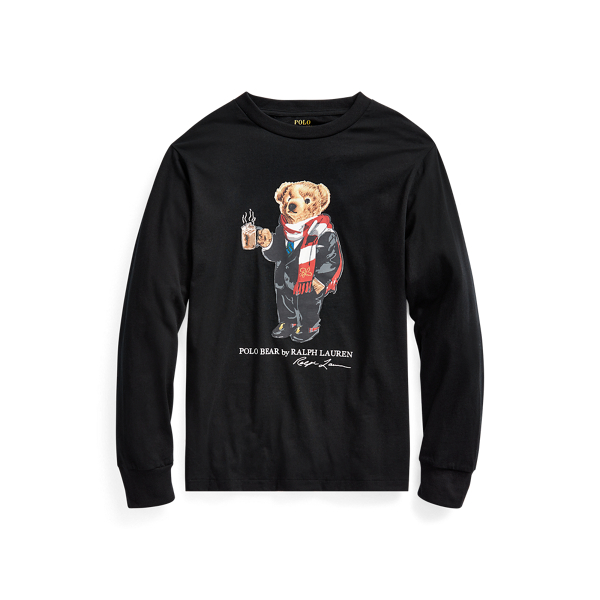 Cocoa Bear Cotton Jersey Tee Boys 6-14 Years 1