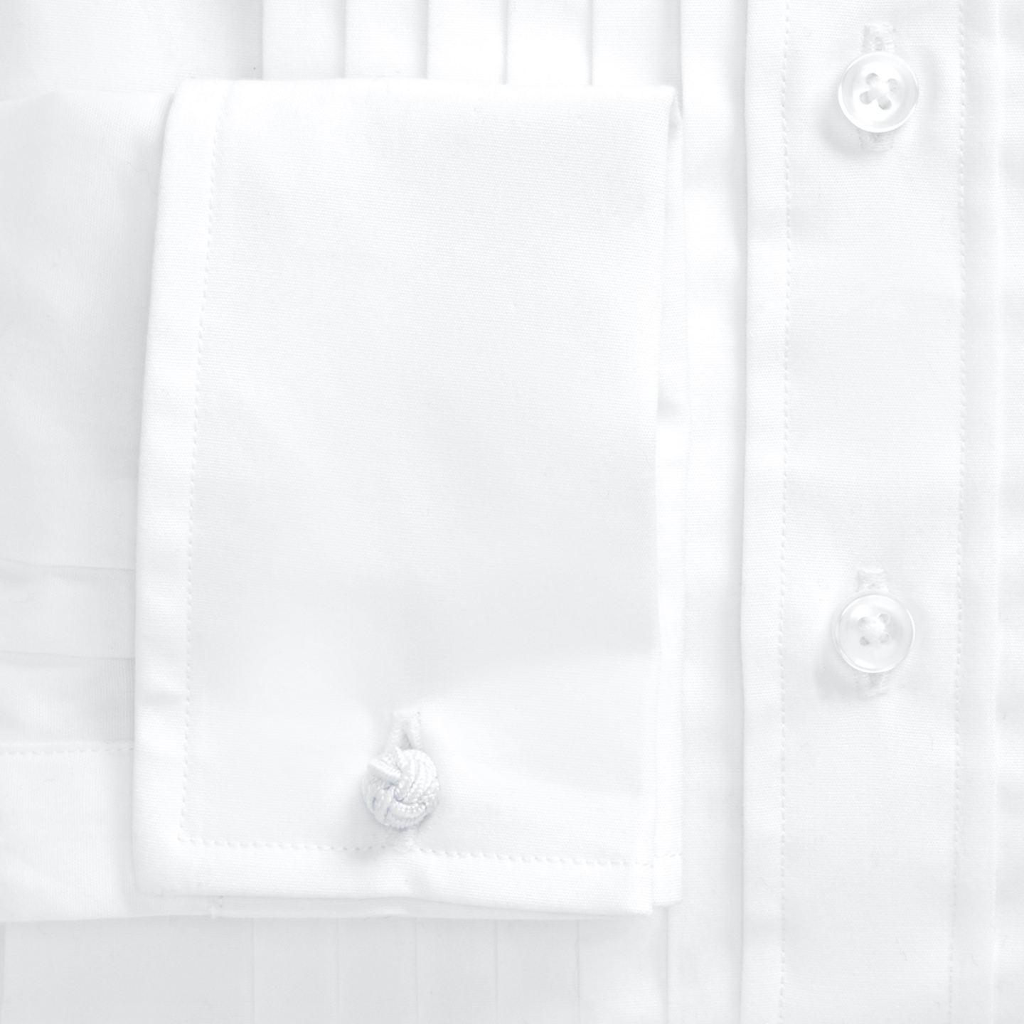 Детская рубашка Ralph Lauren Slim Fit Cotton Poplin Tuxedo, цвет: Белый — фото 1