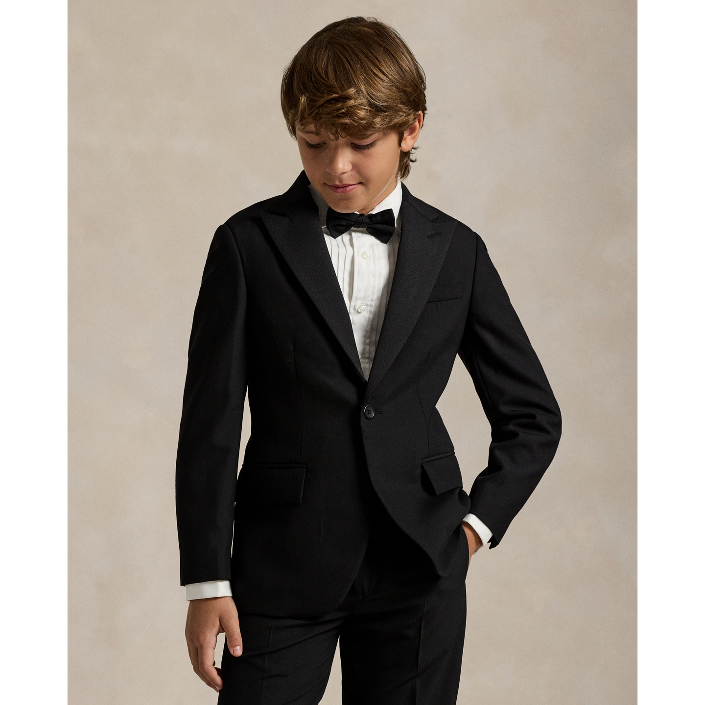 Ralph Lauren Wool Barathea Tuxedo, цвет: Чёрный — фото 2
