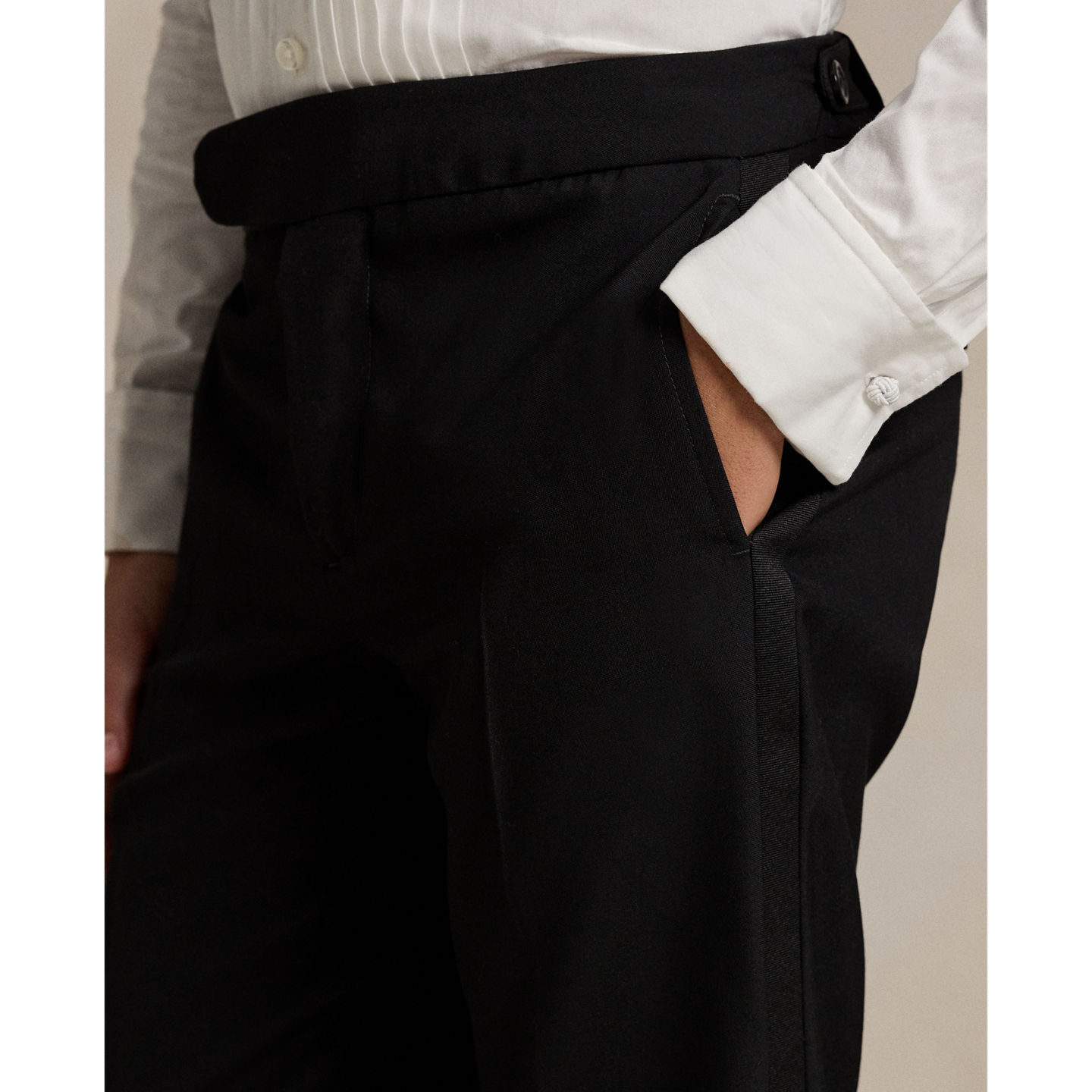 Ralph Lauren Wool Barathea Tuxedo, цвет: Чёрный — фото 6