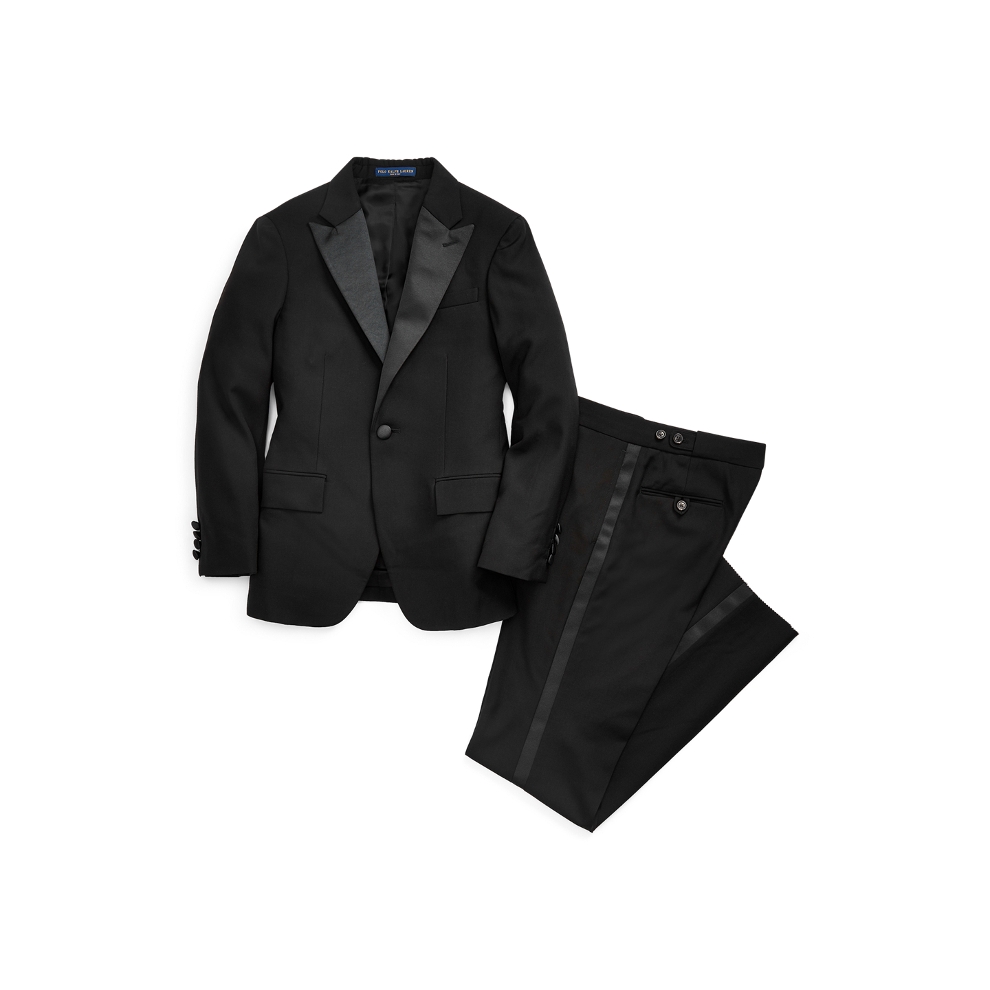 Ralph Lauren Wool Barathea Tuxedo, цвет: Чёрный — фото 8