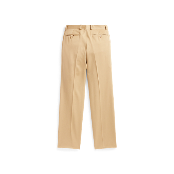 Tan Wool Gabardine Trouser Boys 8-20 3