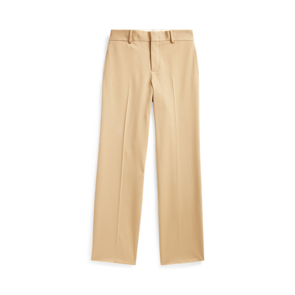 Tan Wool Gabardine Trouser Boys 8-20 2