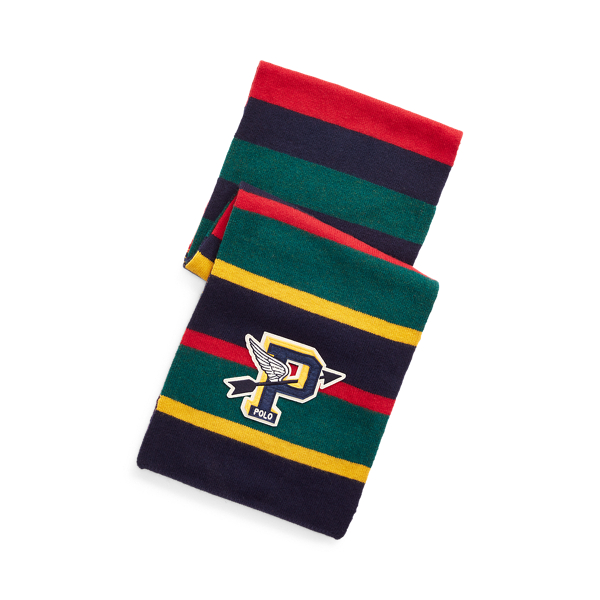 Collegiate Wool-Blend Scarf Girls 7-14 Years em 1
