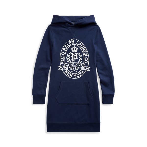 French Terry Graphic Dress Girls 7-14 Years 1