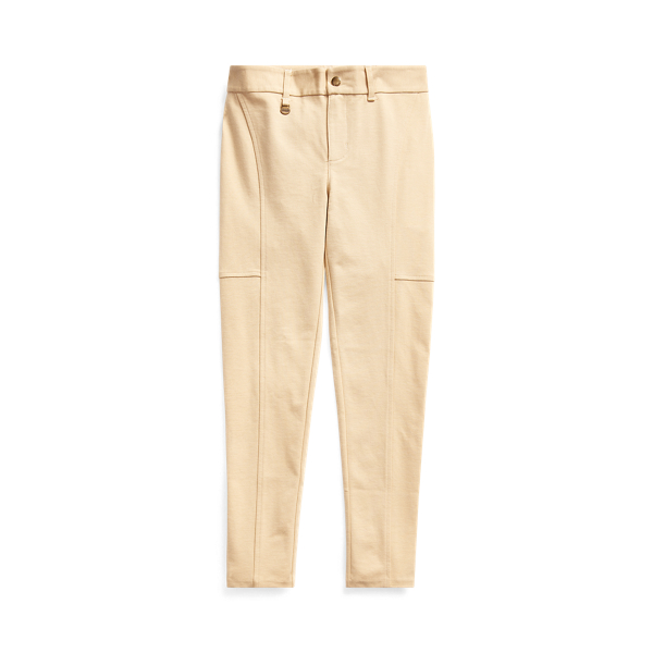 Girls Cream Pants Leggings Ralph Lauren