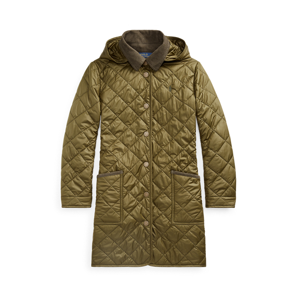 Veste longue matelass&eacute;e Girls 7-14 Years en 1