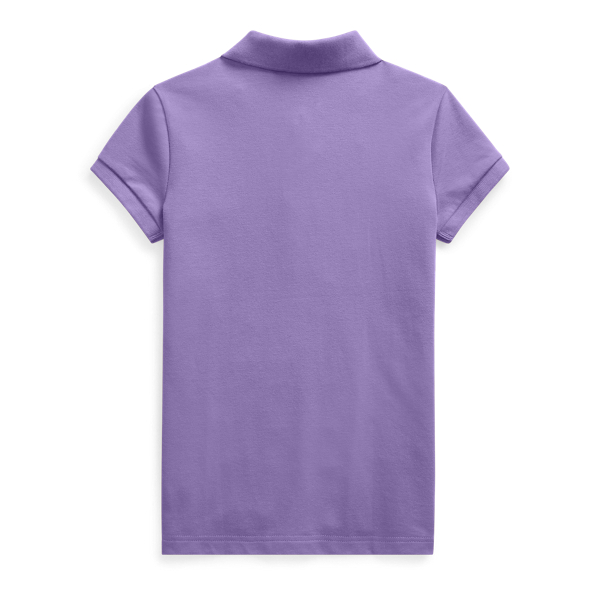 Hyacinth Stretch Cotton Mesh Polo Girls 7-16 2