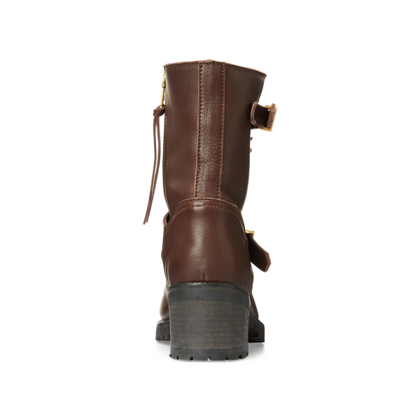 Chocolate Payge Shearling-Lined Boot Polo Ralph Lauren 4