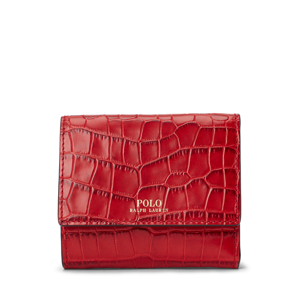 Leather Compact Wallet Polo Ralph Lauren 1