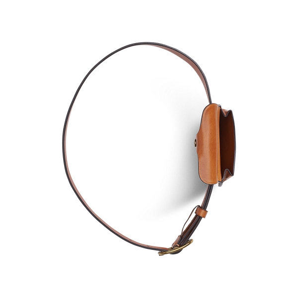 Cuoio Smooth Leather Skinny Belt Bag Polo Ralph Lauren 3