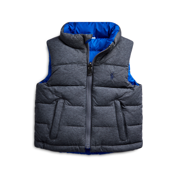 Reversible Down Gilet Baby Boy 1