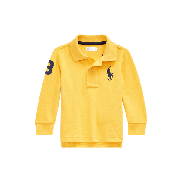 Cotton Mesh Polo Shirt
