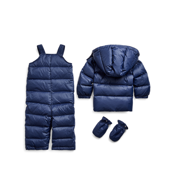 Refined Navy 2-Piece Snowsuit Set Baby Boy 2