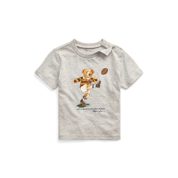 Kicker Bear Cotton Jersey Tee Baby Boy in 1