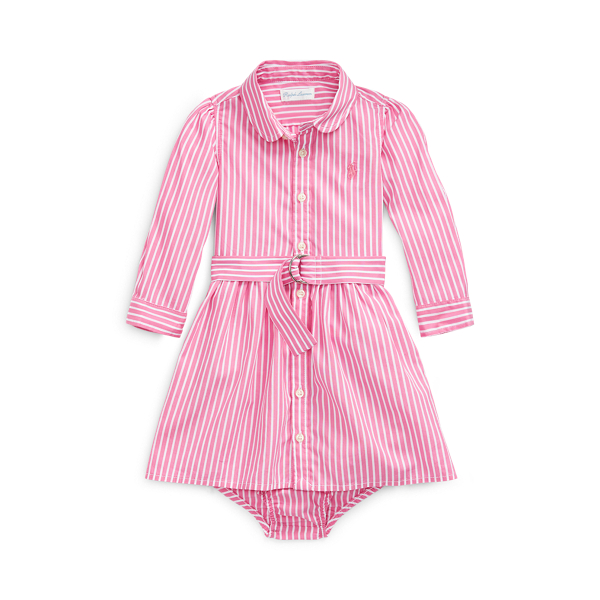Bengal-Stripe Dress &amp; Bloomer Baby Girl 1