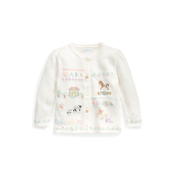 Handgefertigter Pullover Baby Girl in 1