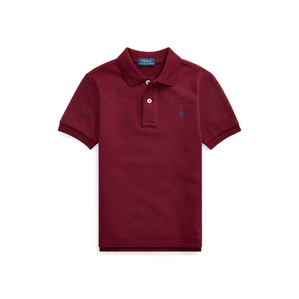 Cotton Mesh Polo Shirt Boys 1.5-6 Years 1