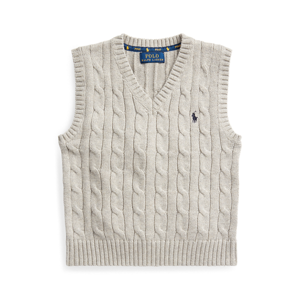 Pull d&eacute;bardeur en coton torsad&eacute; Boys 1.5-6 Years en 1