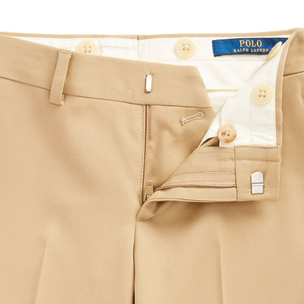 Tan Wool Gabardine Trouser Boys 2-7 7