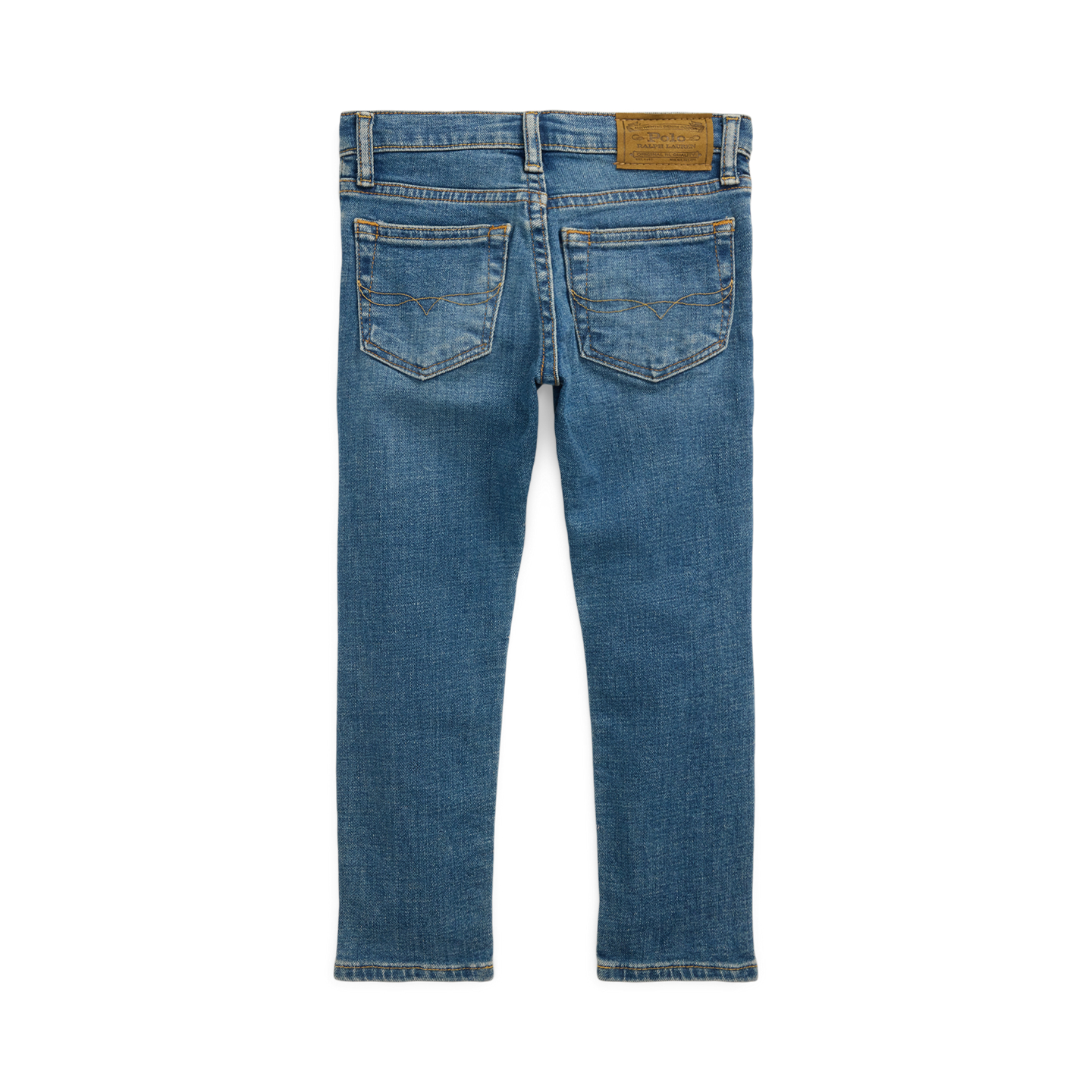 Детские джинсы Ralph Lauren Sullivan Slim Stretch, цвет: Варёный — фото 1