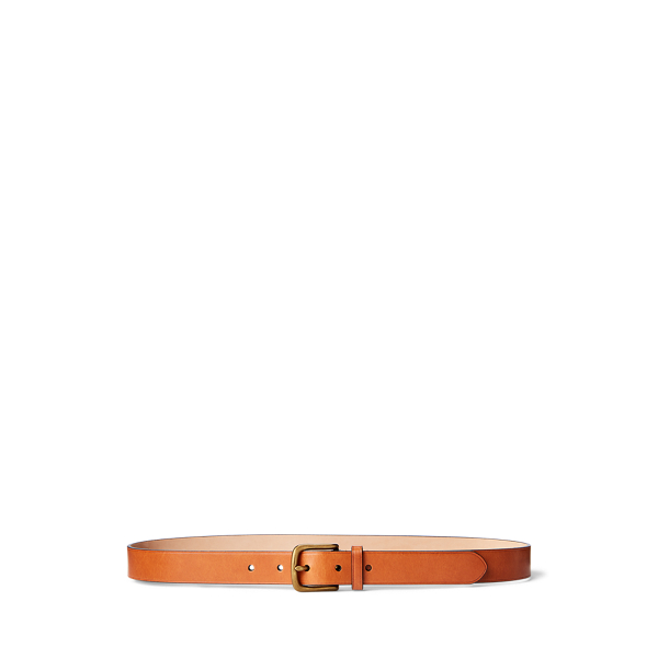 Vachetta Leather Skinny Belt Polo Ralph Lauren 1