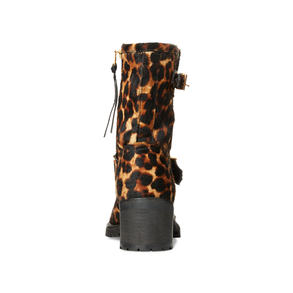Leopard Payge Haircalf Boot Polo Ralph Lauren 3