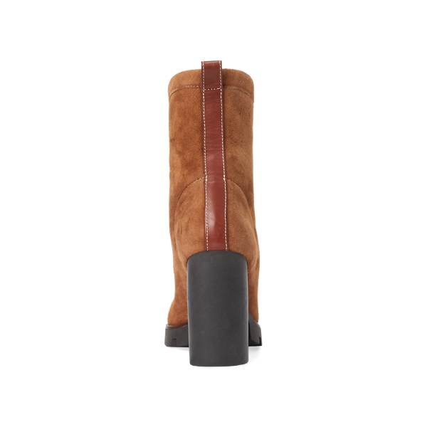 Natural/Pale Russet Schulyer Shearling Boot Polo Ralph Lauren 4
