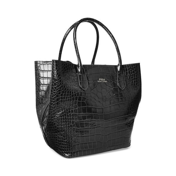 Lauren Polo Ralph good Lauren Black Classic Tote