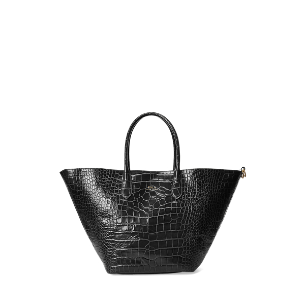 Embossed Large Bellport Tote for Women Ralph Lauren UK